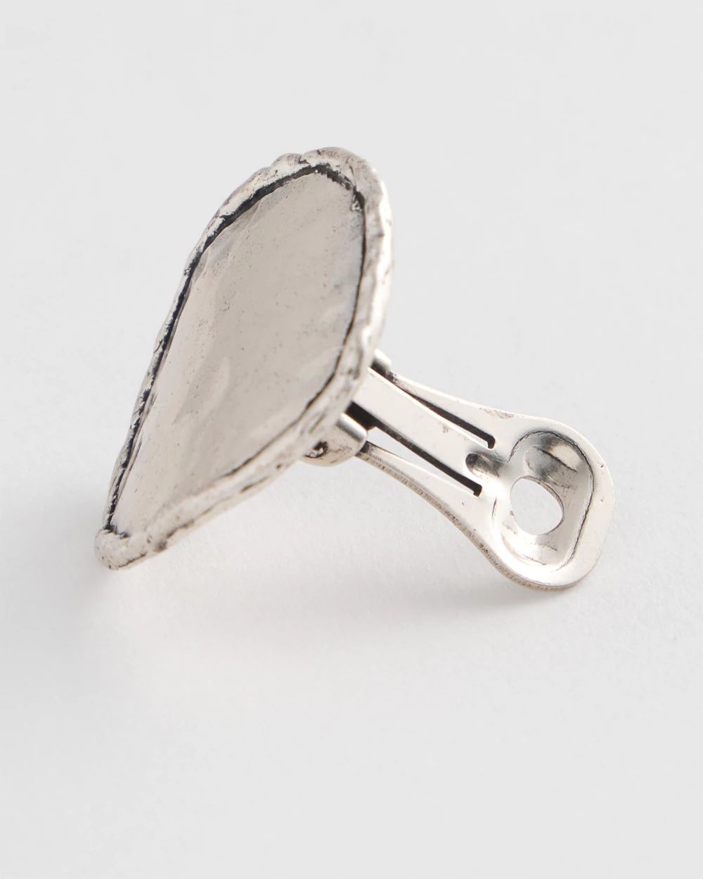 No Droop™ Silver Tone Clip-On Earrings | Chico's